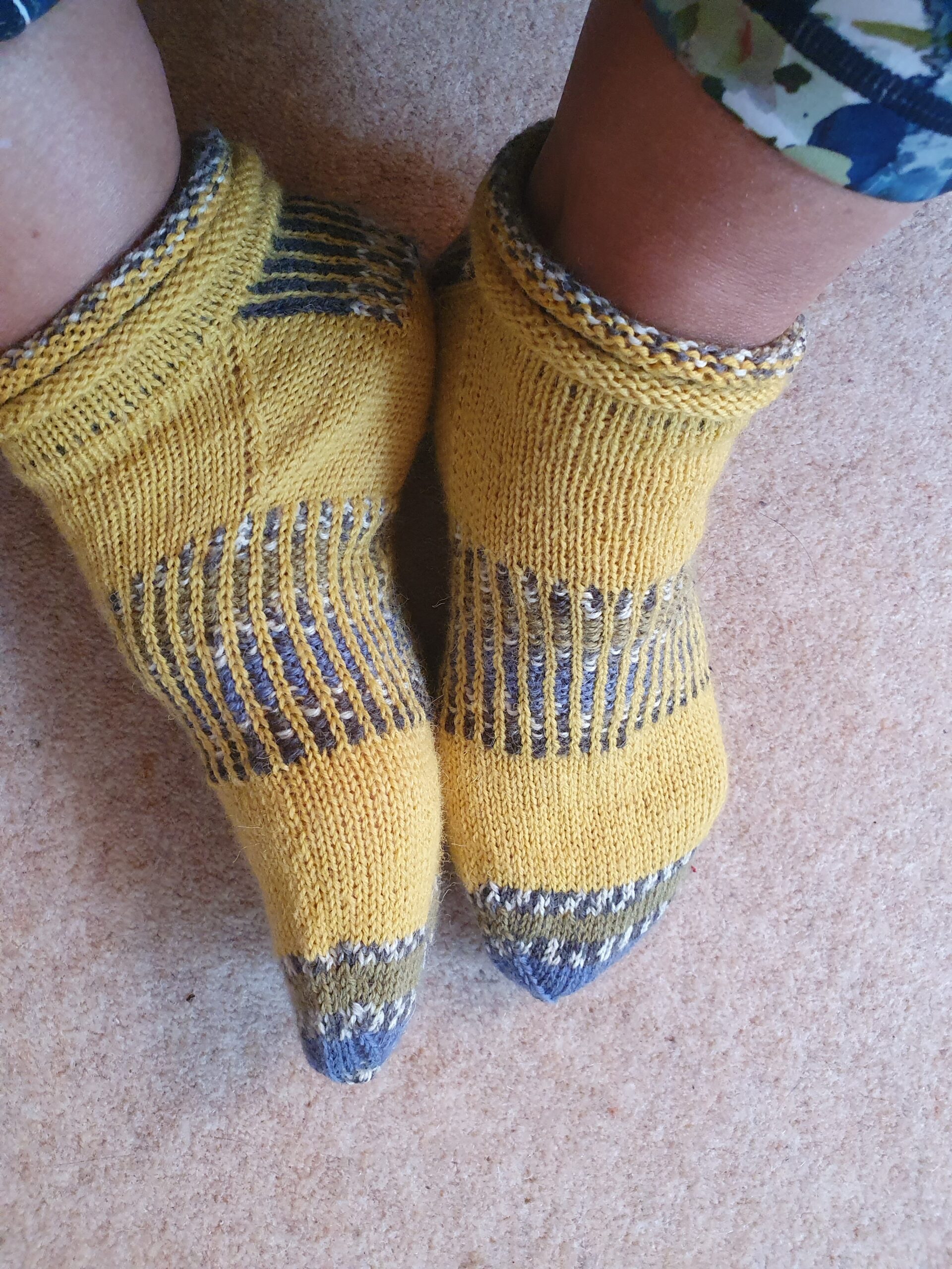 The February Socks Knitting Pattern - Originally Lovely